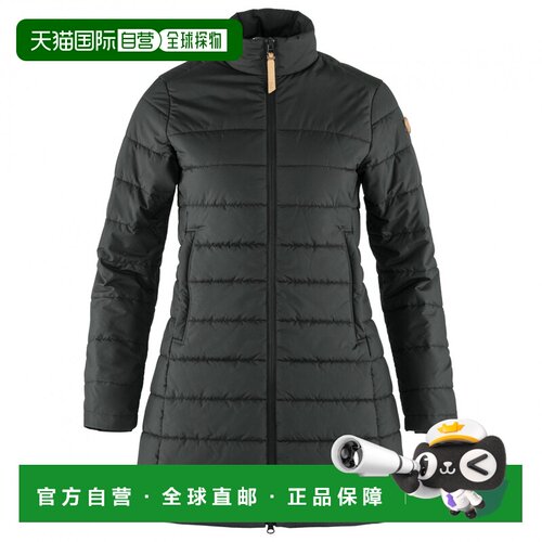 欧洲直邮FJALLRAVEN 女士户外风衣 1022200BLACK CO 黑色