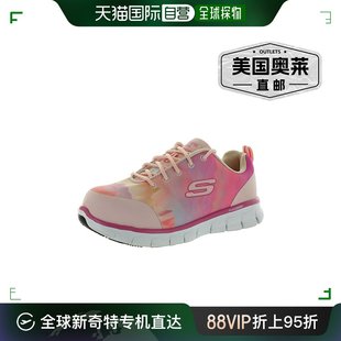 脚趾工作安全鞋 skechersSure 动物印花 Saivy Comp 女式 Track