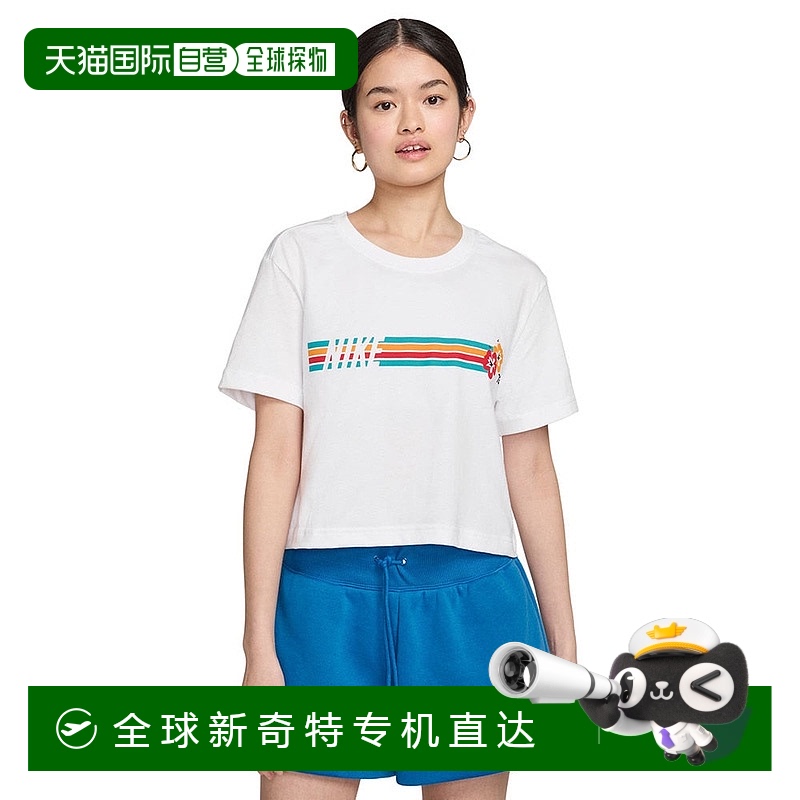 日本直邮日本直邮 Nike 女士NSW C RP NCPS S/S T恤训练半袖T恤 [