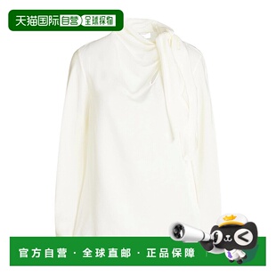 希尔瑞 舒适时尚 女士 beige米色 真丝上衣 香港直邮THEORY