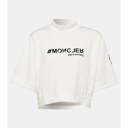 Moncler Grenoble 盟可睐 女士 印花短款T恤 001246