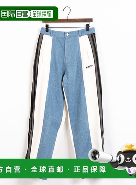 日本直邮NERDY UNI DENIM MIX TRACK PANTS 牛仔裤 [NE8621EU0008