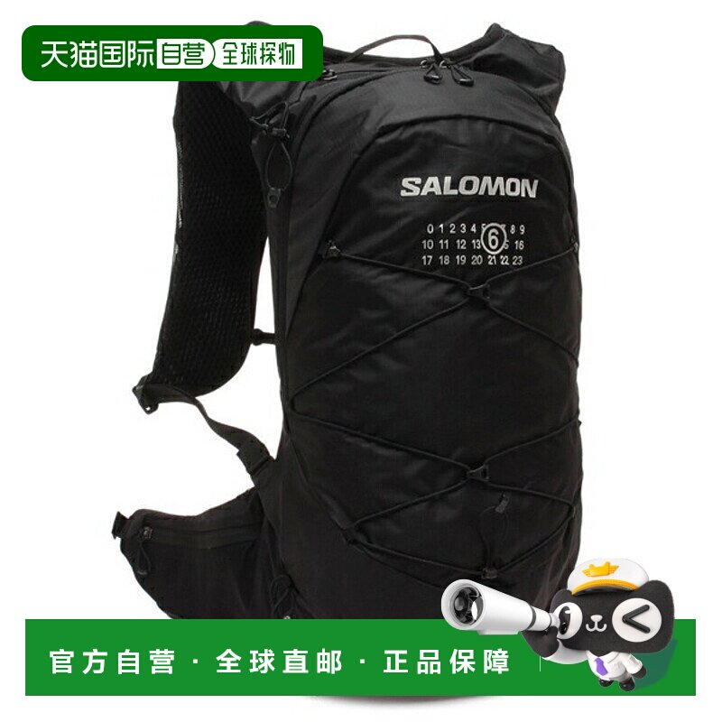 日本直邮MM6 Maison Margiela 双肩包饰有 Salomon 联名标志黑色M