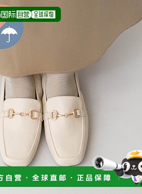 日本直邮Menue freely 晴雨兼用一脚蹬乐福鞋4E ME8623BW02738