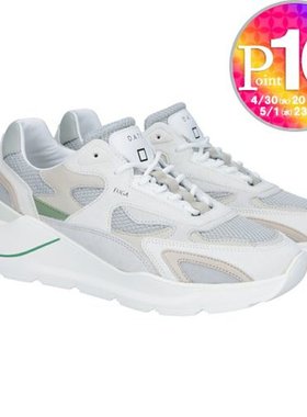 日本直邮DATE 男鞋 运动鞋 Fuga FUGA M401-FG-JQ-GY 提花灰色