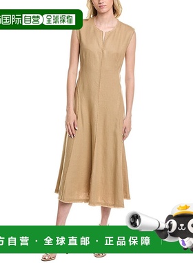 自营 lafayette 148 new yorkLafayette 148纽约亚麻A字型连衣裙-