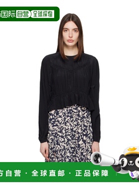 香港直邮ISABEL MARANT 女士衬衫 HT0064FAA1J31I01BK SS2023