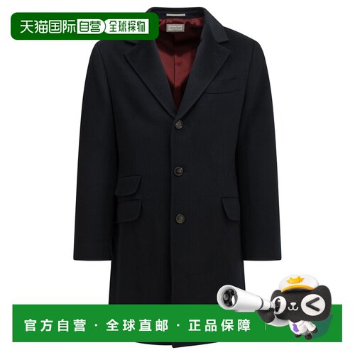 1h可退 香港直邮BRUNELLO CUCINELLI 男士大衣 MV4679039CJC20 AW