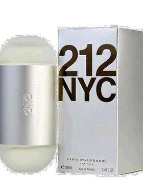 美国直邮赫芮亚 212女士香水 Carolina Herrera 212 100ml正品