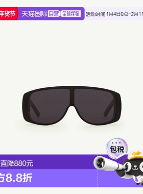 自营欧洲直邮Maison Margiela MM6 男女通用黑色醋酸太阳镜