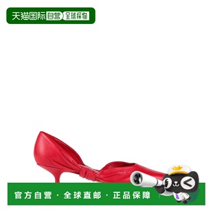 1h可退 香港直邮潮奢 J.W. Anderson 女士 浅口鞋 red红色 舒适时