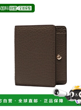 香港直邮Maison Margiela 四针标志牛皮卡夹钱包 S56UI0140P4455