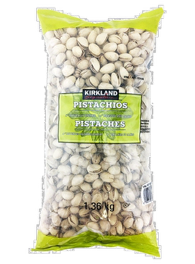 加拿大直邮KIRKLAND Signature/科克兰柯克兰盐味开心果 1360g