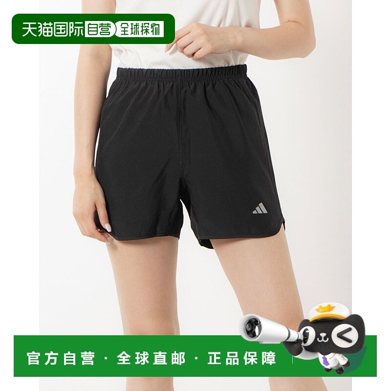日本直邮阿迪达斯女子跑步短裤 IX5992（黑色/黑色）