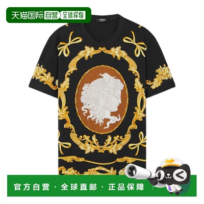 香港直邮VERSACE 男士T恤 10192111A141685B000 SS2025 花色