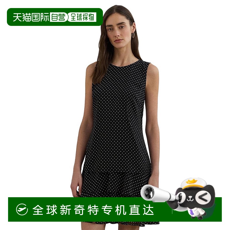 1h可退 【美国直邮】ralph lauren 女士 连衣裙波点