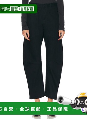 1h可退 香港直邮NILI LOTAN 女士 Shon Leg 曲线长裤(黑色) 10193