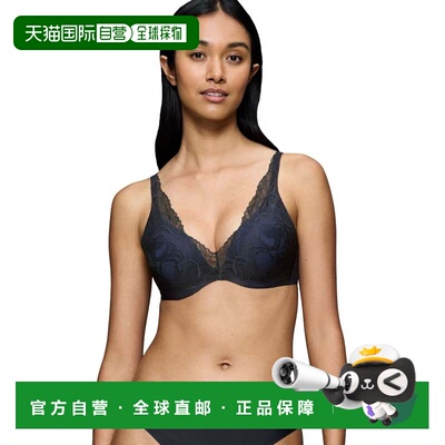 自营triumphBody Make-up Illusion Lace Wp - black 美国奥莱直