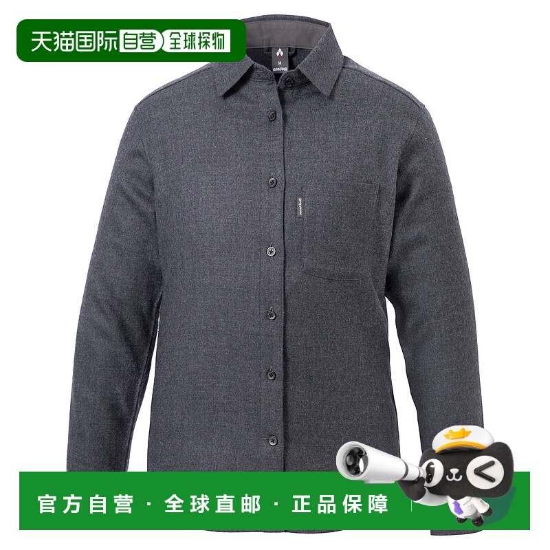 1h可退 香港直邮mont-bell 女士衬衫 1114667DGY25 CO 灰色 Merin