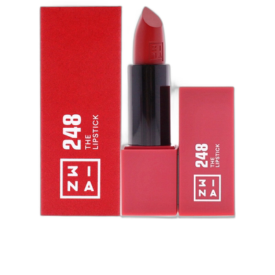 美国直邮3INA唇膏 - 248 暗红色 唇彩女士4.8ml正品