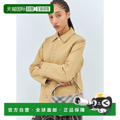 1h可退 香港直邮Burberry 巴宝莉 女士 格纹迷你针织单肩包 80953