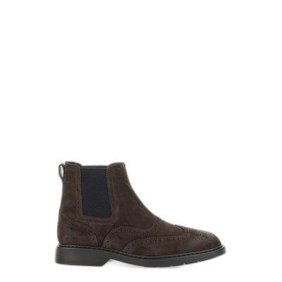 香港直邮HOGAN 男士靴子 HXM5760DT40HG0S807 SS2024 黑色 H576 b