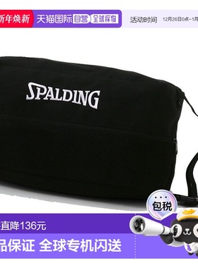 日本直邮SPALDING 鞋袋 Breeze 黑色篮球鞋袋 42005BK