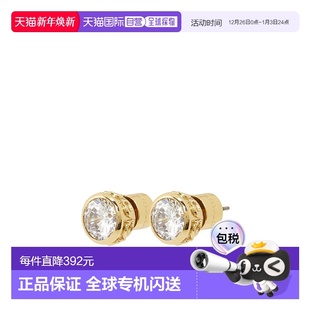 香港直邮COACH 色新款 女士耳饰 AW2024 423484GLD111 1h可退