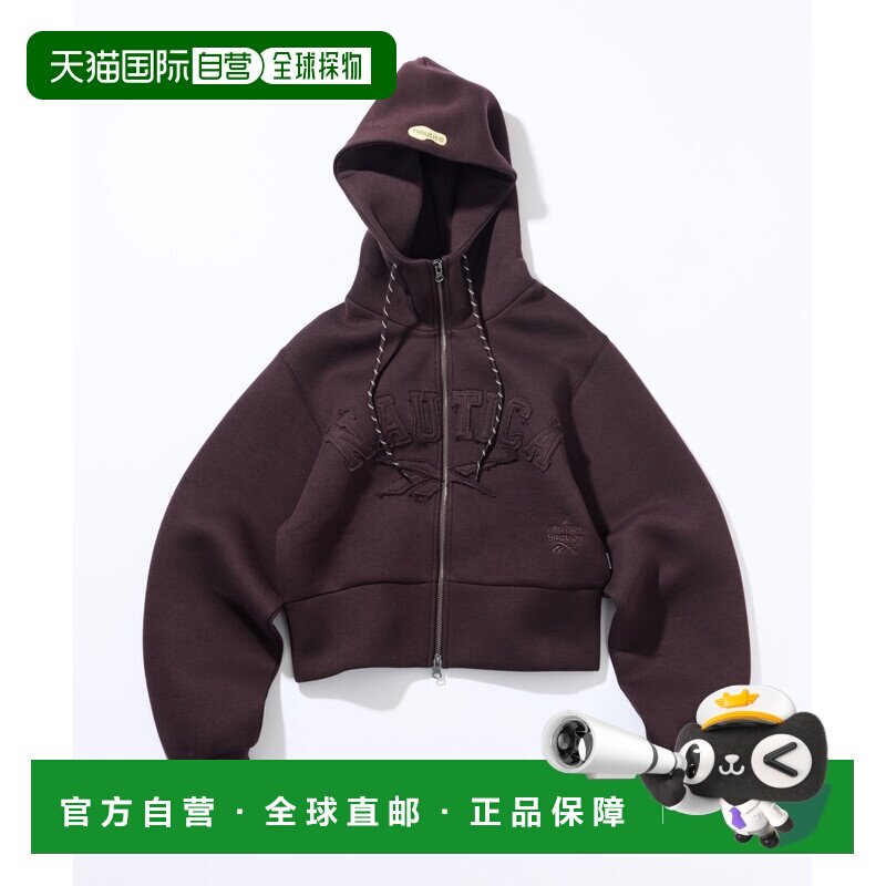 日本直邮Reebok × NAUTICA 女装 联名限定 短款连帽外套 立体剪