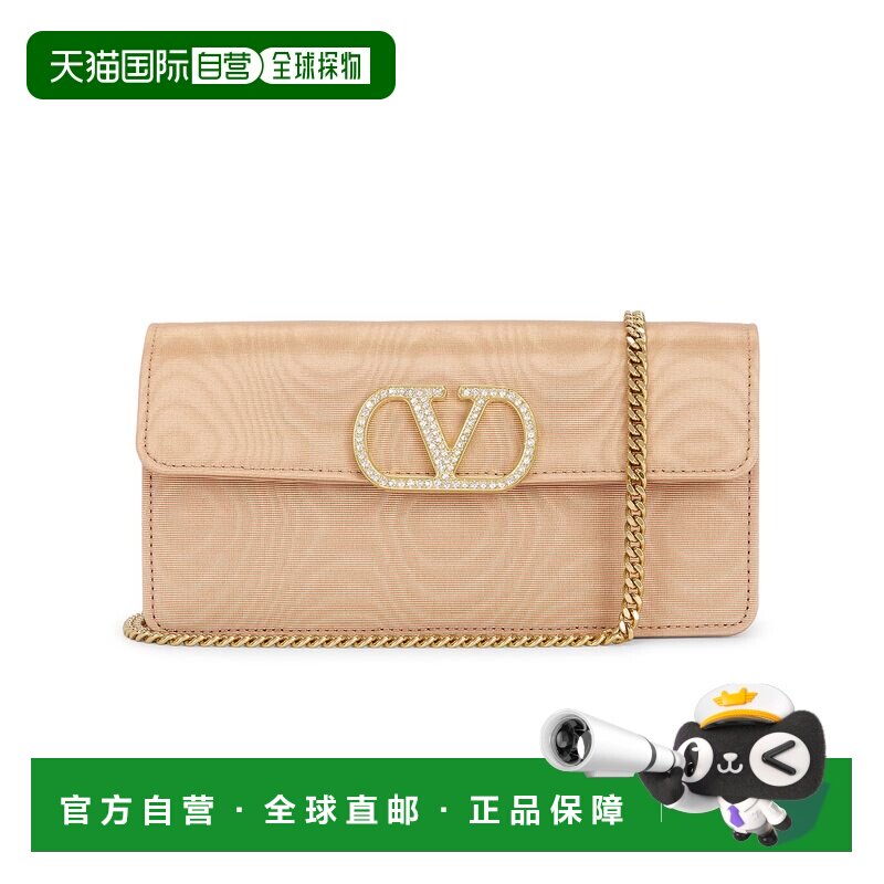美国直邮valentino 华伦天奴 女士 Vlogo 标志有肩带钱包 9W2P0BB