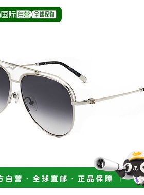 自营 Escada女式59毫米灰色太阳镜-透明白色 美国奥莱直发