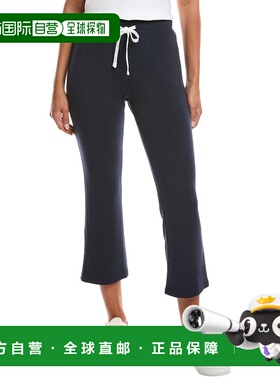 自营Splits59 Brooks Fleece Cropped Flare Pant - blue 美国奥