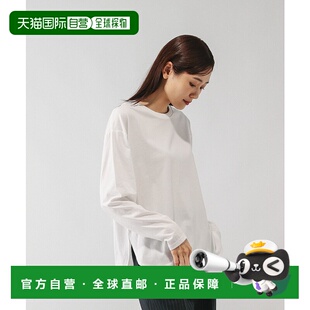 1h可退 日本直邮GLOBAL WORK 女装 宽松短款T恤 圆领抗皱设计 580