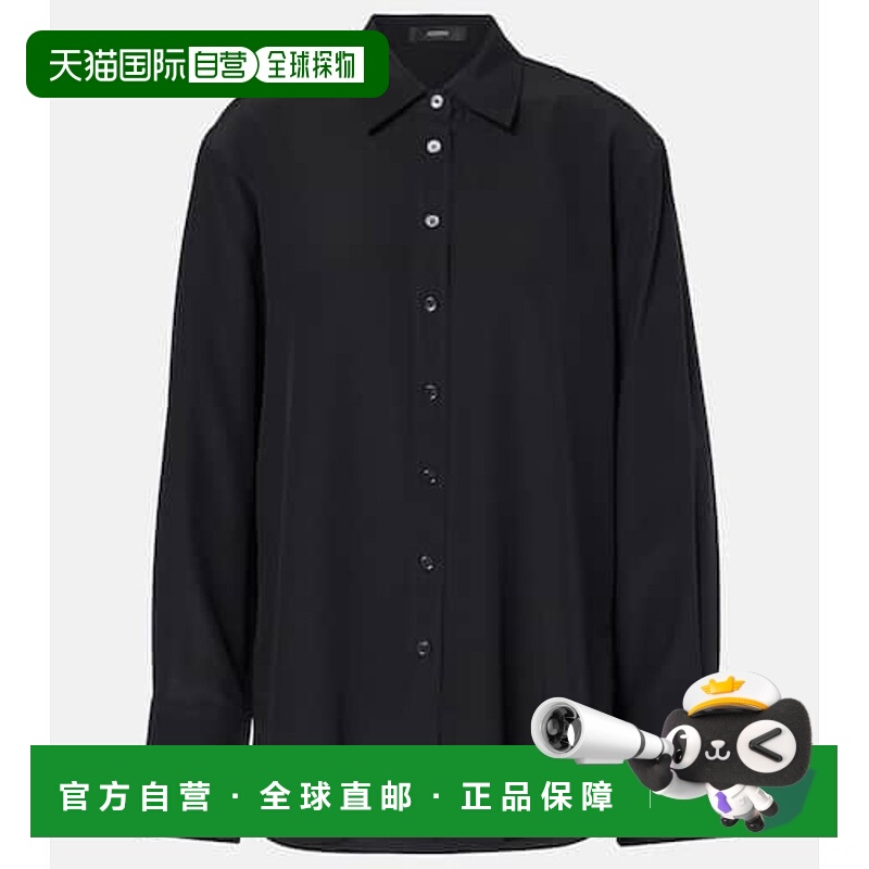 香港直邮JOSEPH 约瑟夫 女士 Joe 真丝双绉衬衫 black黑色 舒适时