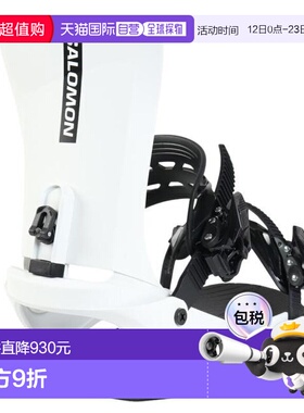 日本直邮SALOMON 22 - 23雪板固定器RHYTHM [L41777500] 白色 雪