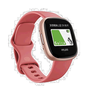 【日本直邮】Fitbit Sense 2 智能钱包 粉砂 FB523RGRW-FRCJK手表
