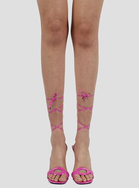 Valentino 系带高跟凉鞋 2W2S0GH4LMY