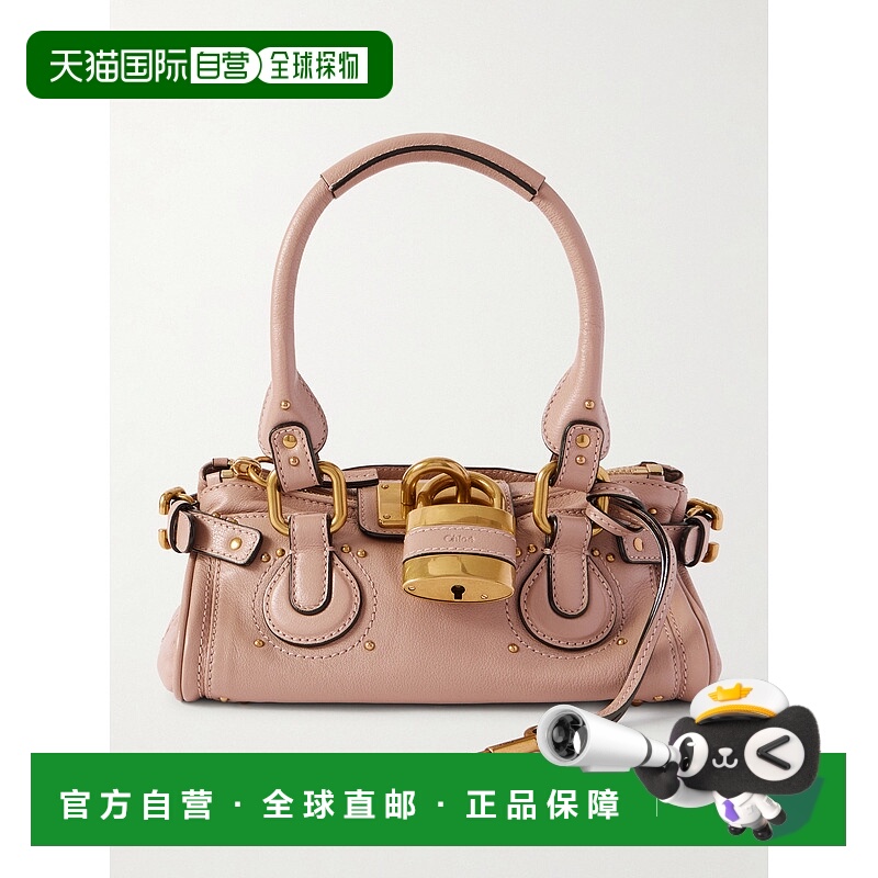 香港直邮Chloe 蔻依 女士 帕丁顿精饰皮革手提包 CH26SS805P75