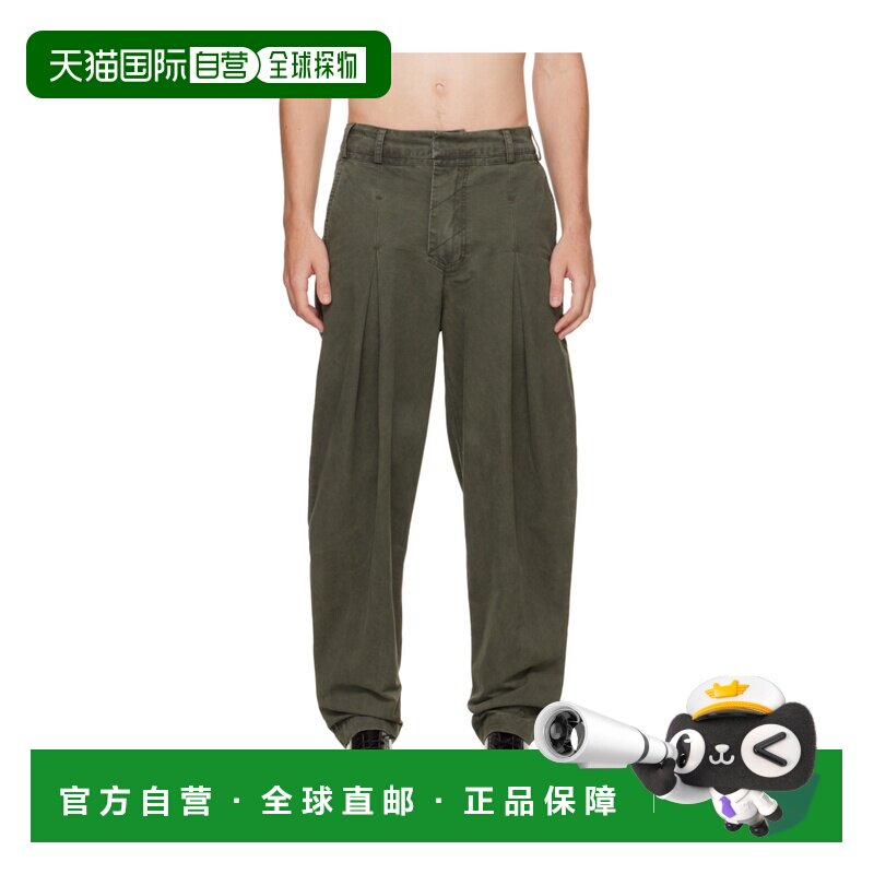 entire studios 褶饰细节休闲裤 ESFW26PA01012 【付后1h可退】图片