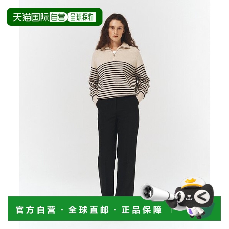 韩国直邮Dunst2023秋冬新品中性风经典女款西装裤UDPA3C202BK