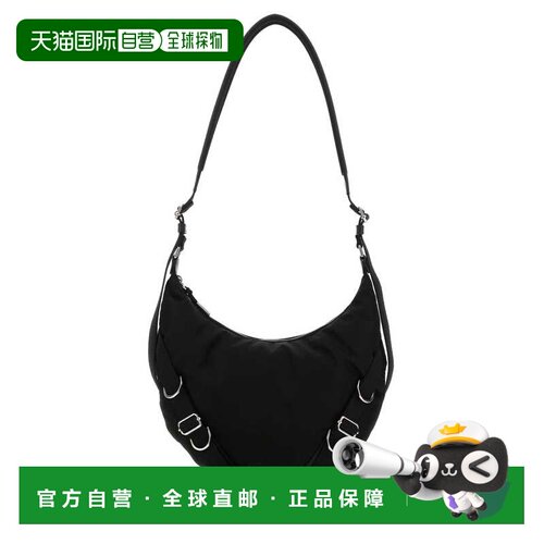 1h可退 香港直邮GIVENCHY 男士斜挎包 BK50D0K1JE001 AW2025 黑色