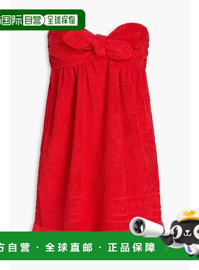 香港直邮ZIMMERMANN 女士 ALIGHT 毛巾布迷你连衣裙 8465DRS24