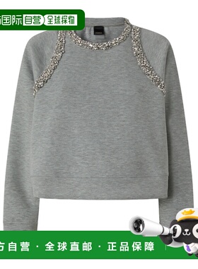香港直邮PINKO 女士针织衫 105717A2TLI42 AW2025 灰色 PINKO MIN