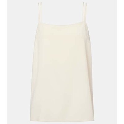 潮奢 MaxMara 麦斯玛拉 女士 Kansas 真丝混纺吊带背心