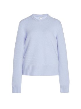 Bottega Veneta 葆蝶家 女士 Intrecciato-Knit 羊绒毛衣