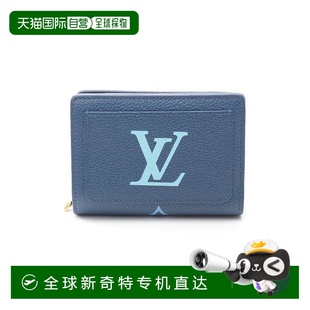 1h可退 wallet双折钱包 日本直邮中古LV路易威登女A级95新Bi fold