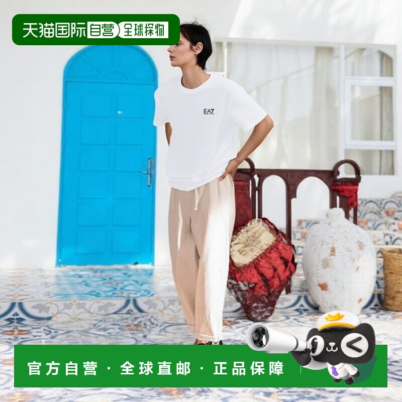 香港直邮EMPORIO ARMANI Logo 印花T恤上衣7M000567AF10375M0003