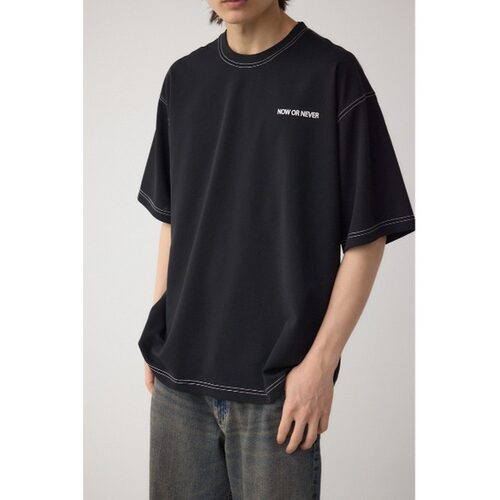 日本直邮AZUL BY MOUSSY 男士开线Logo短袖T恤 25【付后1h可退】