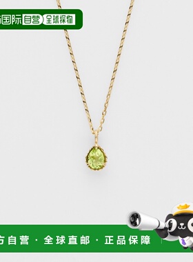 1h可退 日本直邮NOJESS 8月诞生石K10橄榄石颈链限量版 302341230