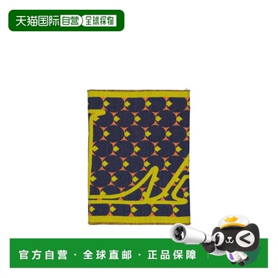 自营Lanvin Silk Women's Scarf - blue 美国奥莱直发